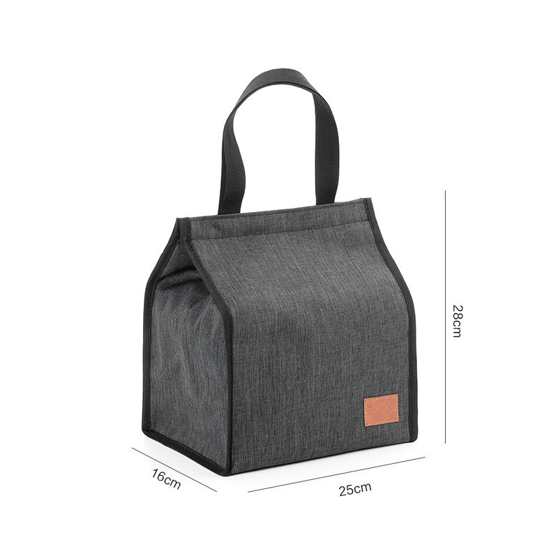 nouveau wellpromotion déjeuner sac isotherme Oxford tissu épais sac isotherme isolé mode feuille d'aluminium avec main transporter des sacs isothermes