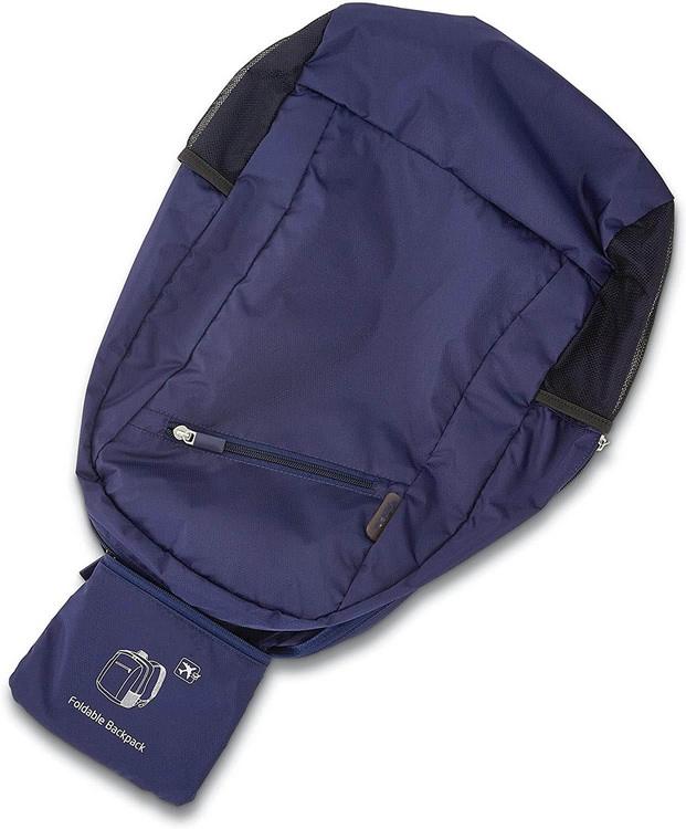 Sac à dos pliable étanche sac respirant en gros logo personnalisé sac à dos de voyage pliable prix usine