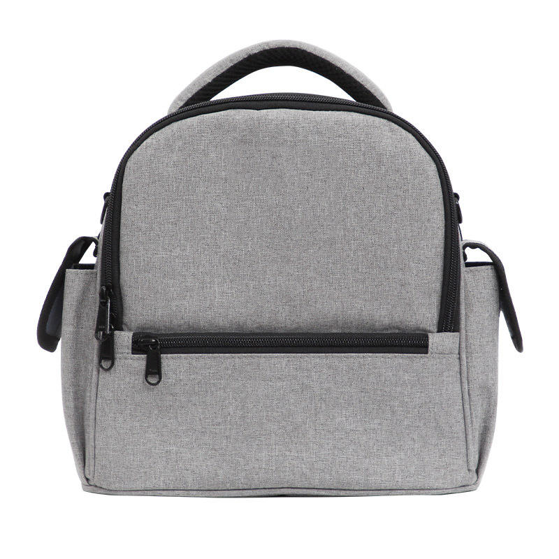 Feuille d'aluminium Thermique Glace Déjeuner Glacière Sac Isolé Transporteur Sacs Isolation Alimentaire sac à dos Avec Poignée Pour Hommes