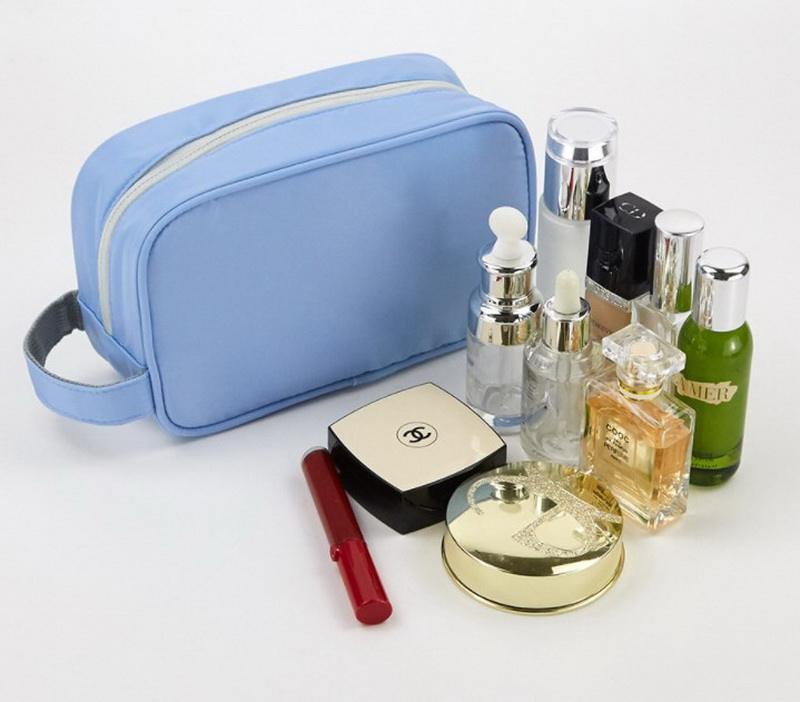 Unisexe femmes voyage organisateur de toilette cosmétique boîte de rangement empilable dopp kit cosmétiques trousse de maquillage essentielle avec poignée