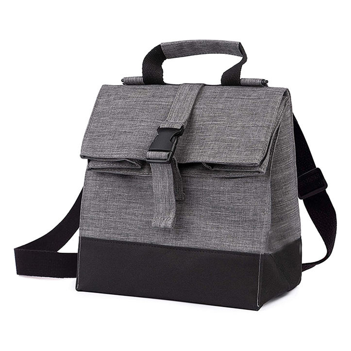 2022 offres spéciales Logo personnalisé sac à déjeuner canettes souples aluminium isolation sac thermique sac à déjeuner enfants avec bandoulière réglable