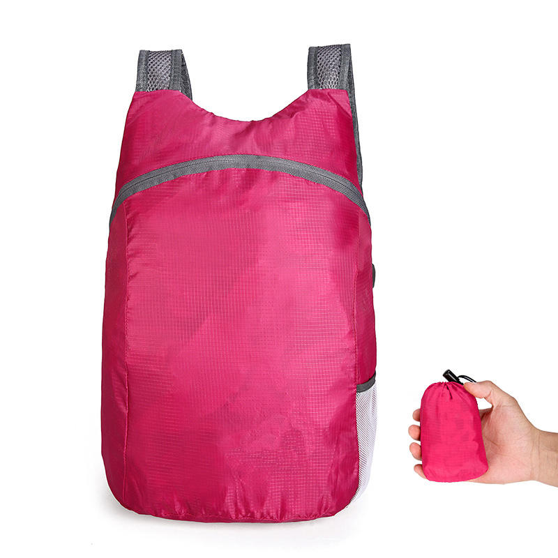 Sac à dos pliable léger sac à dos pliable sac à dos Wander sac à dos multifonctionnel randonnée et sac de voyage Pack Sports de plein air femmes