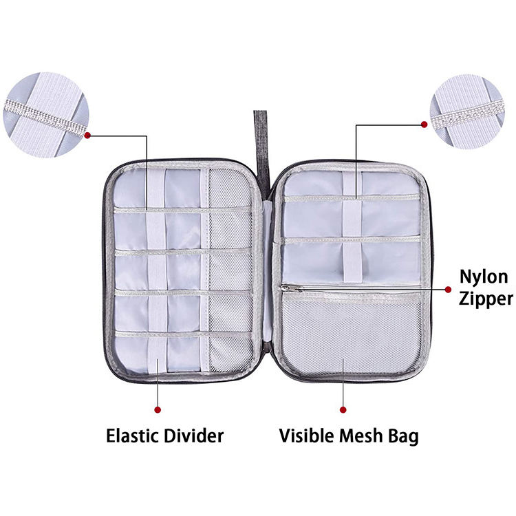 Accessoires électroniques sac organisateur accessoires de téléphone portable sac de transport de stockage