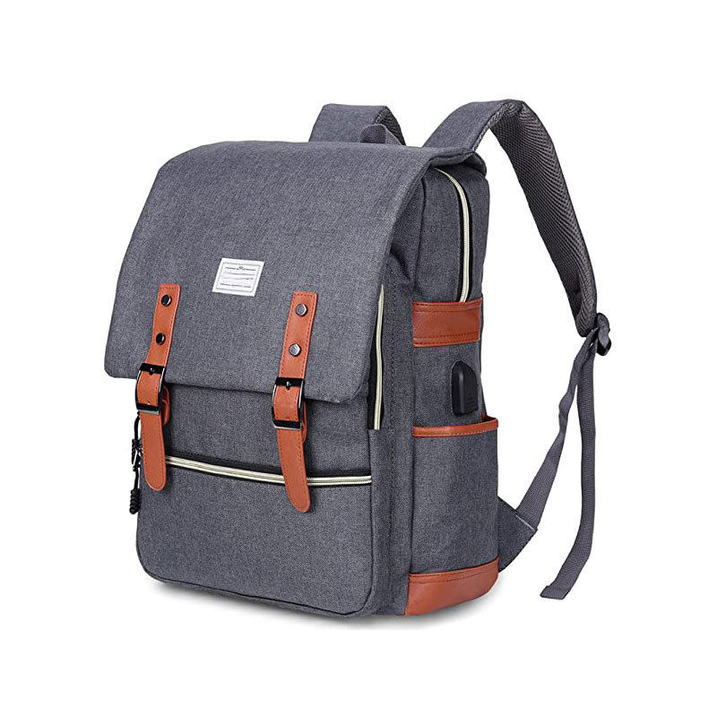 Sac à dos pour ordinateur portable de mode personnalisé sac à dos en cuir véritable d'affaires pour sac à dos pour femmes