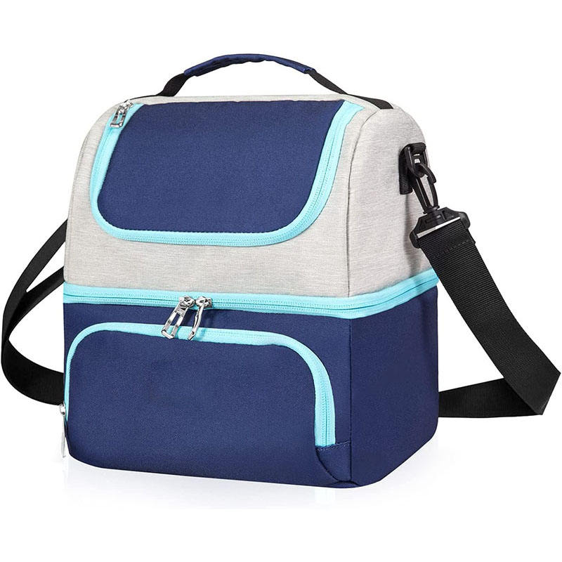 Sac isolé de déjeuner d'école de bureau pour des enfants d'étudiant voyageant le sac fourre-tout isolé