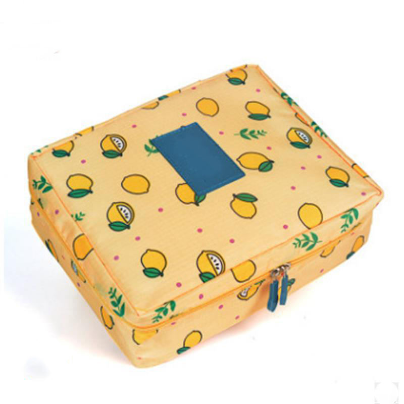 Sac de voyage cosmétique à glissière en gros sac de transport de maquillage, sac conforme au Mini Cube d'emballage, trousse de toilette organisateur Cus